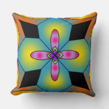 Mandala de style de carreaux colorés