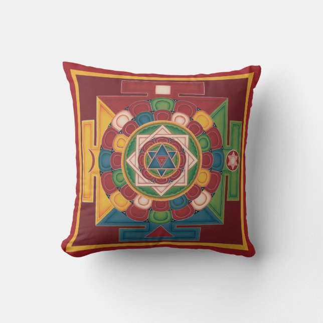 COUSSIN - mandala des 5 éléments de la terre (Recto)