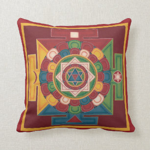 COUSSIN - mandala des 5 éléments de la terre