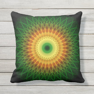 Coussin Mandala d'oeil de dragon