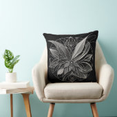 Coussin Mandala Floral Filigrane (Chaise)