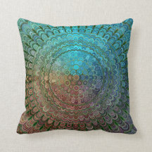 Mandala froid de fleur en métal
