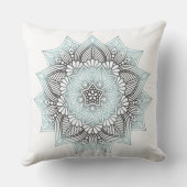 Coussin Mandala Lace Lt. Blue ID968 (Verso)