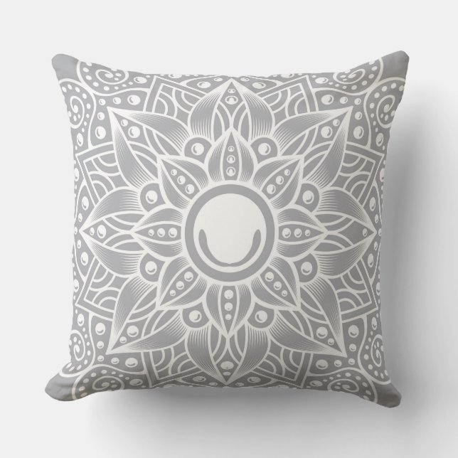 Coussin Mandala Luxe 14 (Recto)