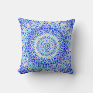 Coussin Mandala perdu inversé