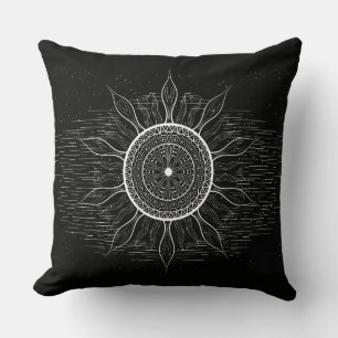 Coussin Mandala Soleil 2