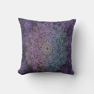 Coussin Mandala Violet