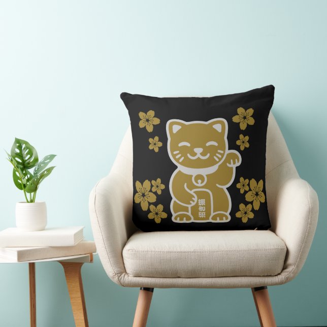 Coussin Maneki-neko (Chaise)
