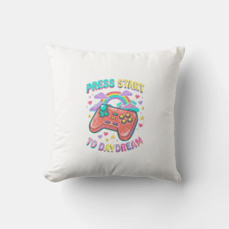 Coussin Manette de jeu Kawaii Pastel 