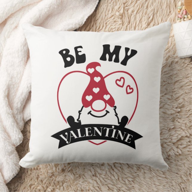 Coussin Mange Be My Valentine Gnome (Couverture)
