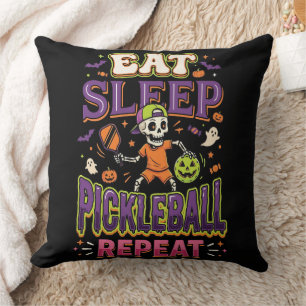 Coussin Manger Dormir Pickleball Répéter Pickleball