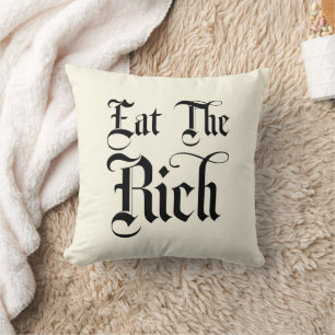 Coussin Mangez Les Riches