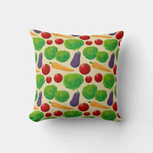 Coussin Mangez vos légumes
