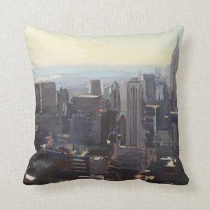 Coussin Manhattan du Rockefeller construisant 2012
