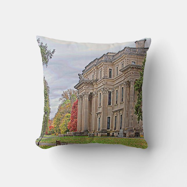 Coussin Manoir de Vanderbuilt (Recto)