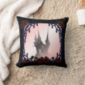 Coussin Mansion gothique du Rose de sang (Couverture)