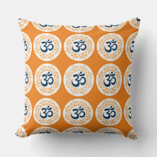 Coussin Mantra de Dieu indien Design Om