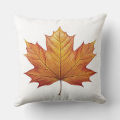 Coussin Maple Leaf Autumn Pillow (Verso)