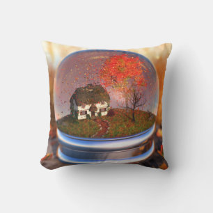 Coussin Maple Leaf Globe
