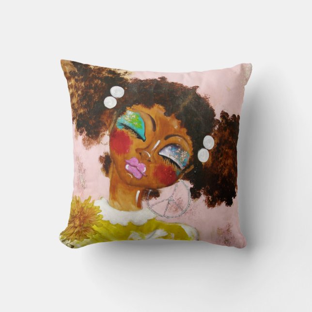 Coussin Maquillage de maman (Recto)