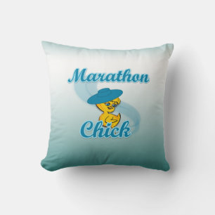 Coussin Marathon Chick #3