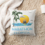 Coussin Marathon de la voile Floride (Couverture)