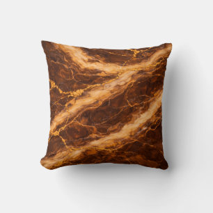 Coussin Marbre au beurre de cacahuète et chocolat avec vei