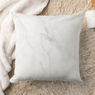 Coussin Marbre Blanc