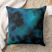Coussin Marbre Bleu Cosmic Faux (Couverture)