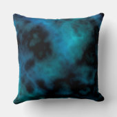 Coussin Marbre Bleu Cosmic Faux (Verso)