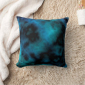 Coussin Marbre Bleu Cosmic Faux (Couverture)