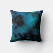 Coussin Marbre Bleu Cosmic Faux (Verso)