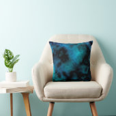 Coussin Marbre Bleu Cosmic Faux (Chaise)