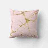 Coussin Marbre Rose (Verso)