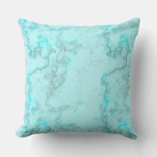 Coussin Marbre turquoise