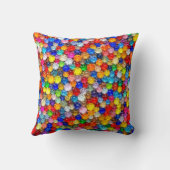 Coussin Marbres en verre coloré (Verso)
