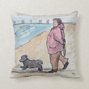 Coussin Marchant le chien - 03
