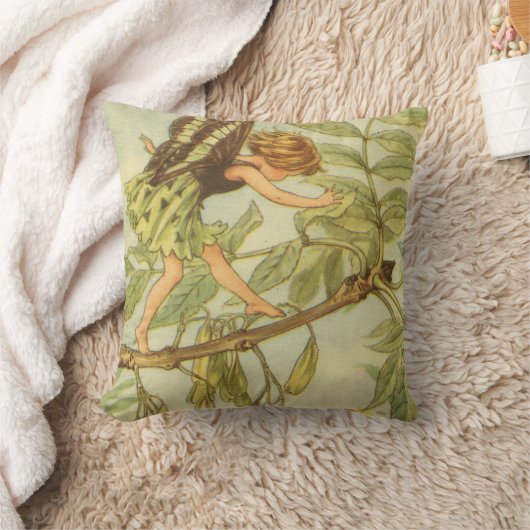 Coussin Marche de la fée des Ash Tree sur Branche (Couverture)