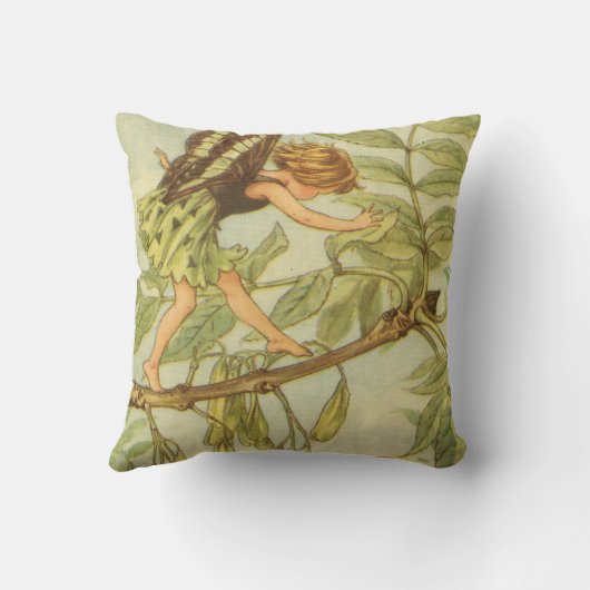 Coussin Marche de la fée des Ash Tree sur Branche (Verso)