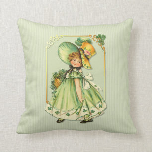 Coussin Marche Shamrock irlandaise