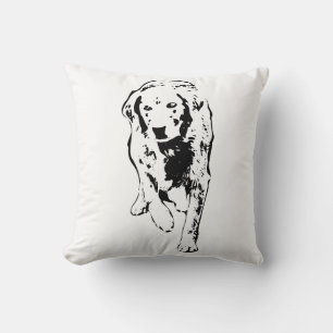 Coussin Marches silencieuses dans les ombres d'automne