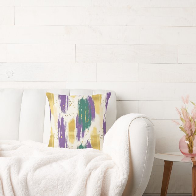 Coussin Mardi Gras Decorative Home Decor (Canapé)