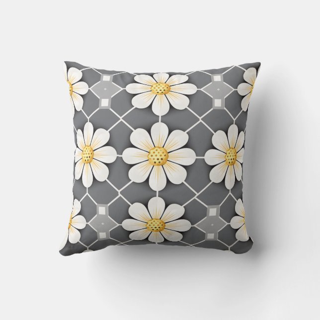 Coussin Marguerites (Verso)