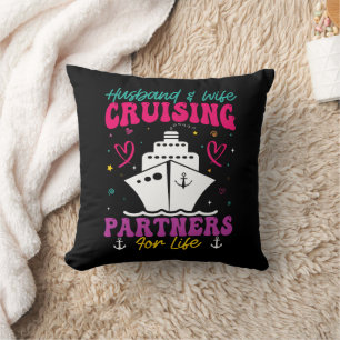 Coussin Mari Et Femme Partenaires De Croisière À Vie