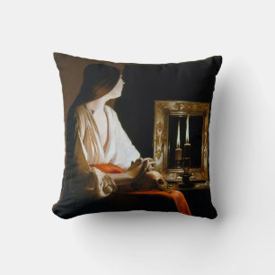 Coussin Maria Repenting, La Tour