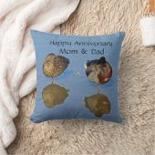 Coussin Mariage Anniversaire M. et Mme Mallard Duck (Couverture)