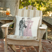 Coussin Mariage Antique Homme Femme Mode 1823 (Chaise)