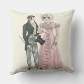 Coussin Mariage Antique Homme Femme Mode 1823 (Verso)