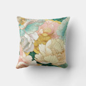 Coussin Mariage Bohème Floral (Verso)