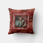 Coussin Mariage Conjoint Moderne Lancer L'Oreiller Pour Le (Verso)